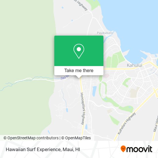 Hawaiian Surf Experience map