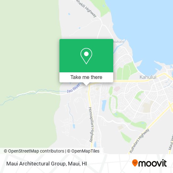 Mapa de Maui Architectural Group