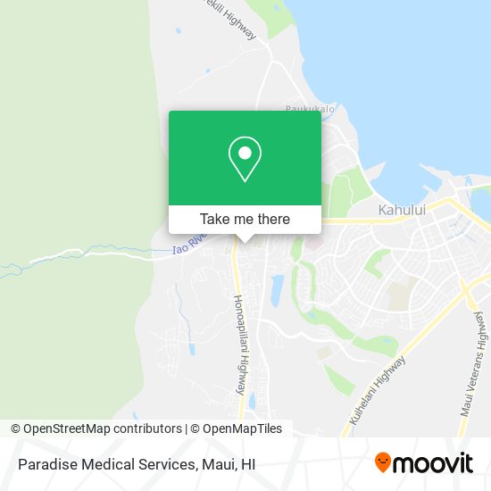 Paradise Medical Services map