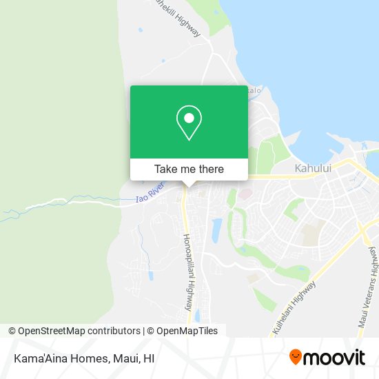 Mapa de Kama'Aina Homes