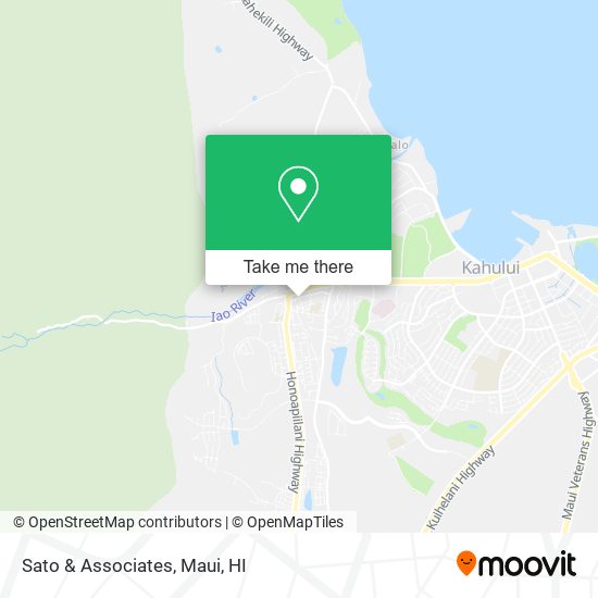 Mapa de Sato & Associates