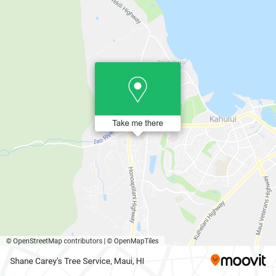 Mapa de Shane Carey's Tree Service