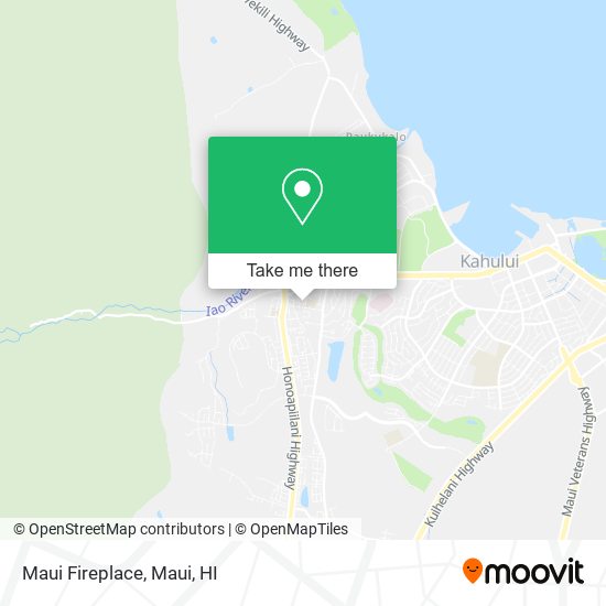 Mapa de Maui Fireplace