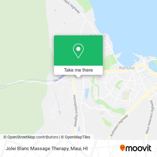 Jolei Blanc Massage Therapy map