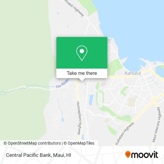 Mapa de Central Pacific Bank