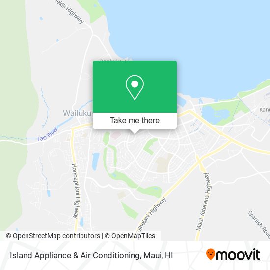 Island Appliance & Air Conditioning map