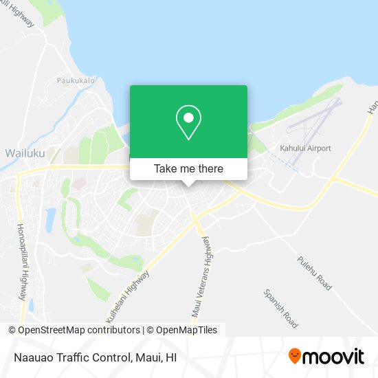 Naauao Traffic Control map