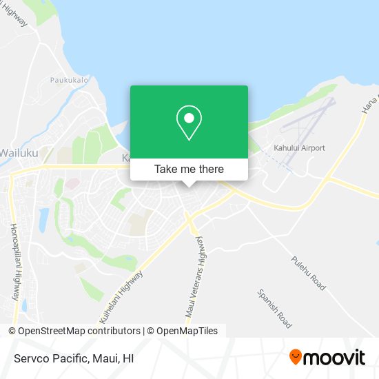 Mapa de Servco Pacific