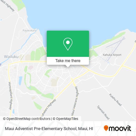 Mapa de Maui Adventist Pre-Elementary School