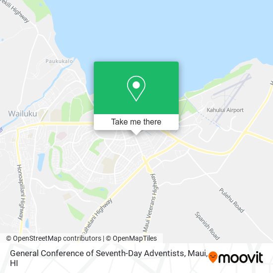 General Conference of Seventh-Day Adventists map