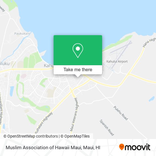 Mapa de Muslim Association of Hawaii Maui
