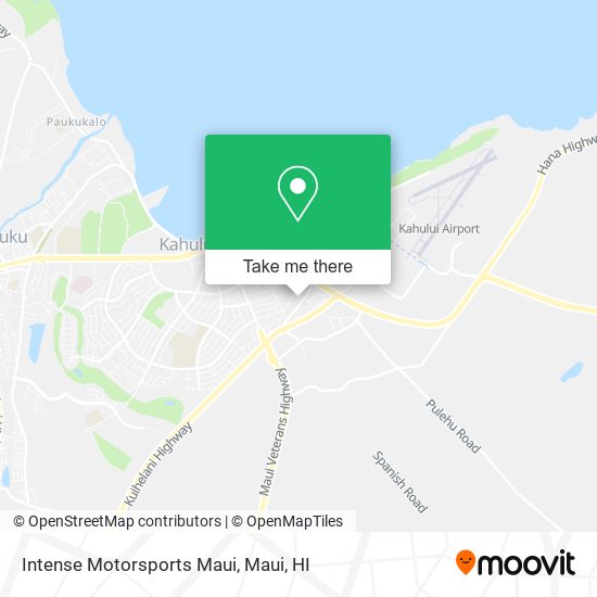 Intense Motorsports Maui map