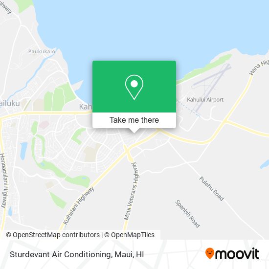 Sturdevant Air Conditioning map