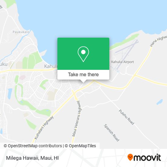 Milega Hawaii map