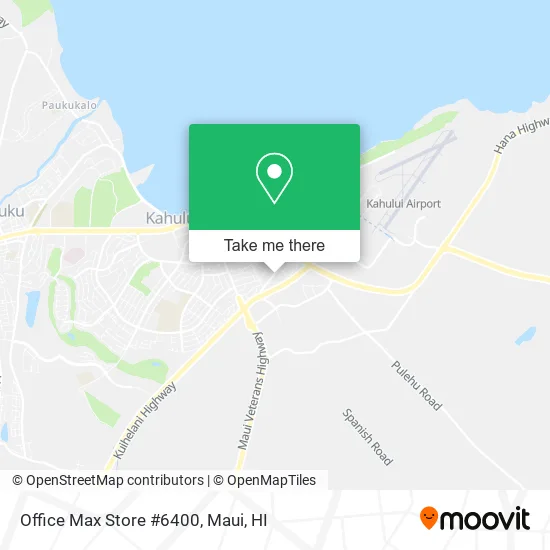 Office Max Store #6400 map