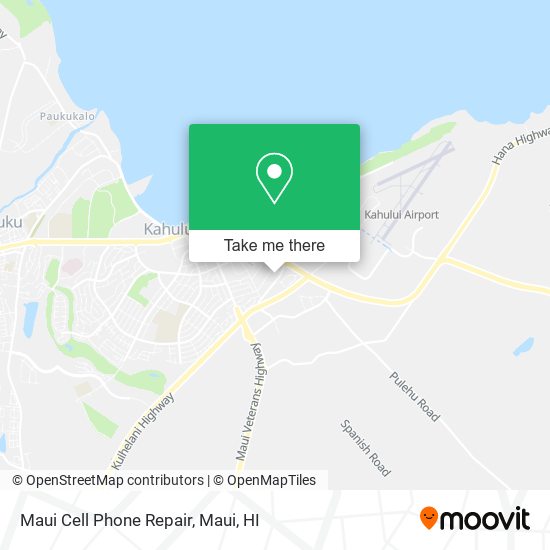 Maui Cell Phone Repair map
