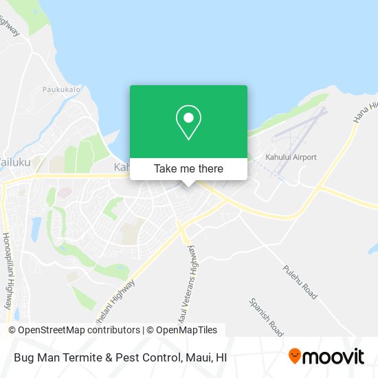Bug Man Termite & Pest Control map