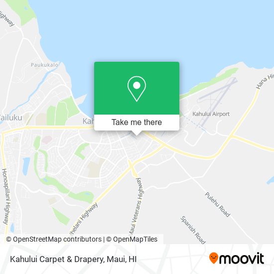 Kahului Carpet & Drapery map