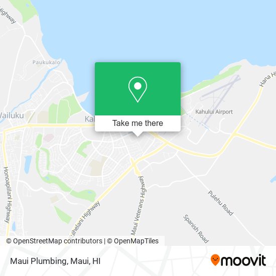 Mapa de Maui Plumbing