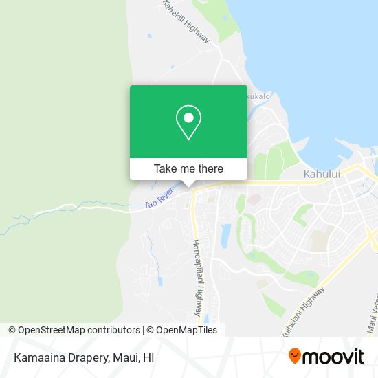 Mapa de Kamaaina Drapery