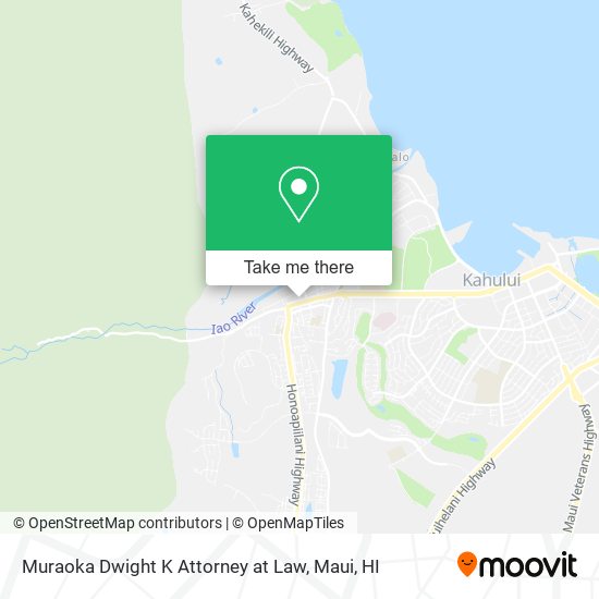 Muraoka Dwight K Attorney at Law map