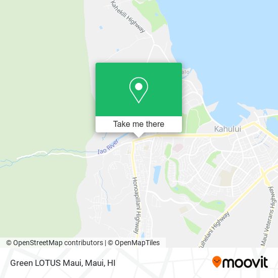 Mapa de Green LOTUS Maui