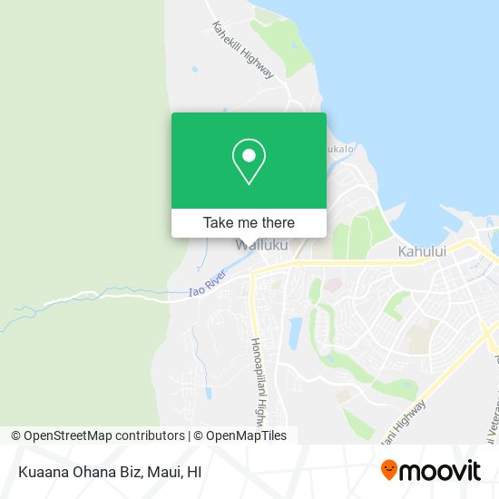 Kuaana Ohana Biz map