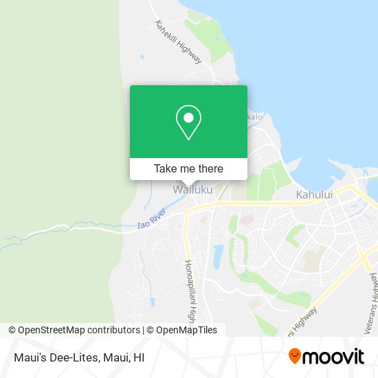 Mapa de Maui's Dee-Lites