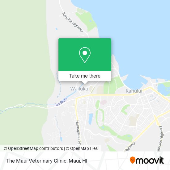 The Maui Veterinary Clinic map