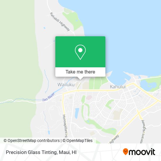 Precision Glass Tinting map