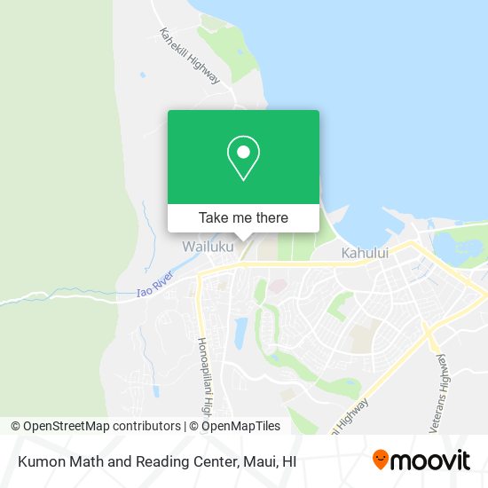 Mapa de Kumon Math and Reading Center