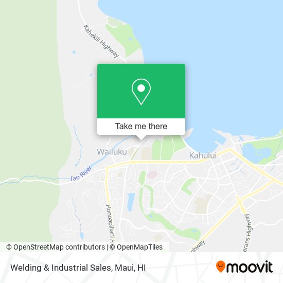 Welding & Industrial Sales map