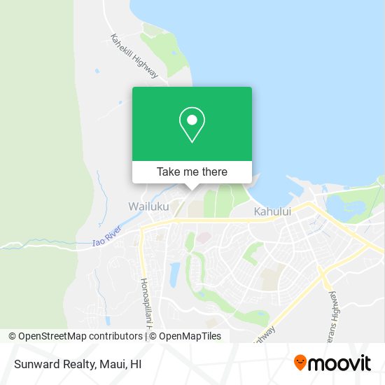 Sunward Realty map