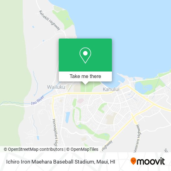 Mapa de Ichiro Iron Maehara Baseball Stadium