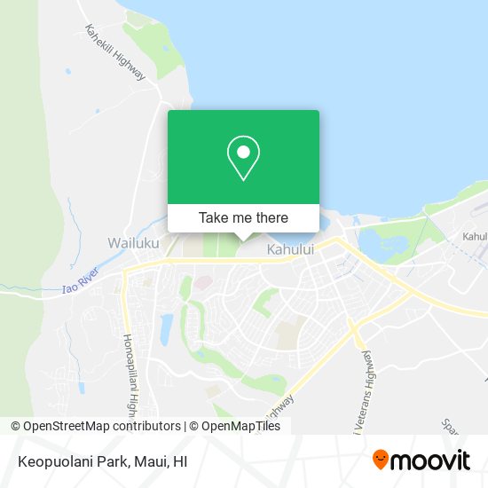 Mapa de Keopuolani Park