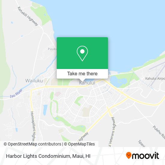 Harbor Lights Condominium map