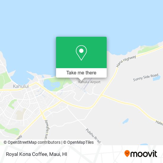 Mapa de Royal Kona Coffee