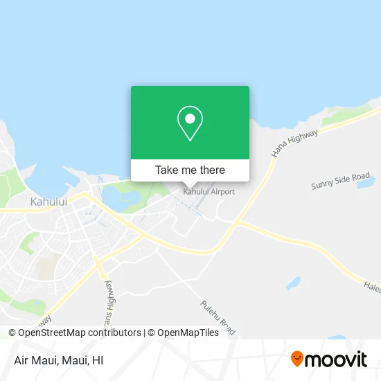 Mapa de Air Maui