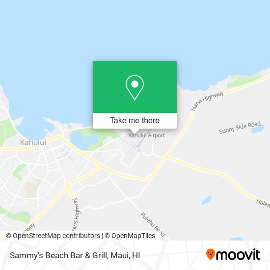 Sammy's Beach Bar & Grill map