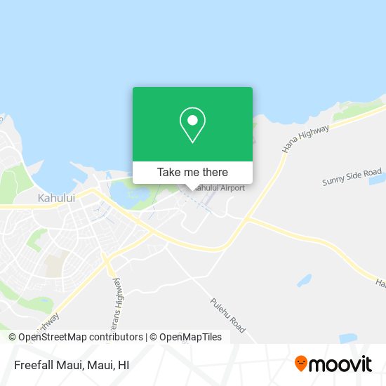 Mapa de Freefall Maui