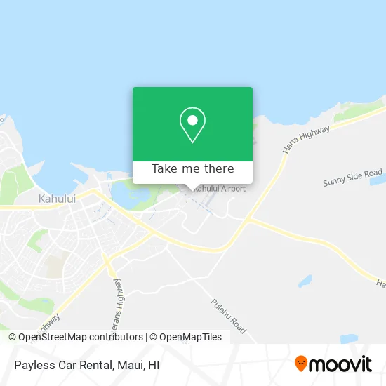 Payless Car Rental map