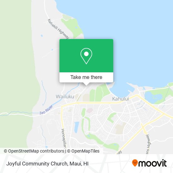 Joyful Community Church map