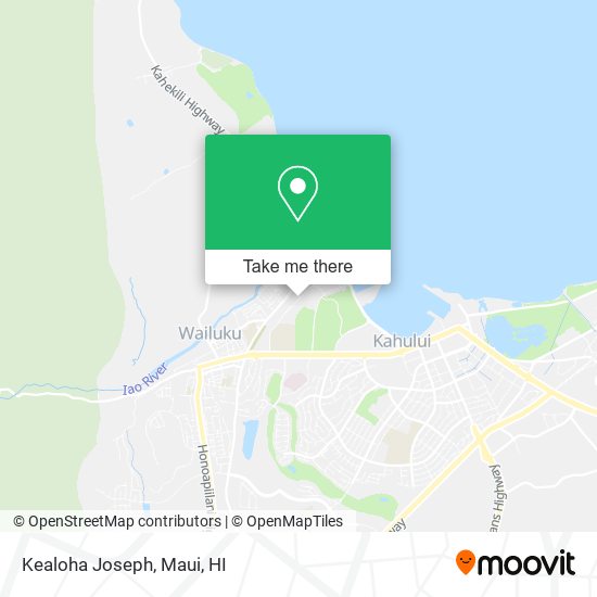Mapa de Kealoha Joseph
