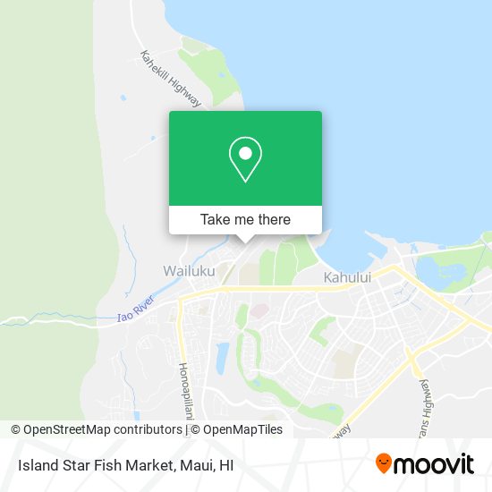 Island Star Fish Market map