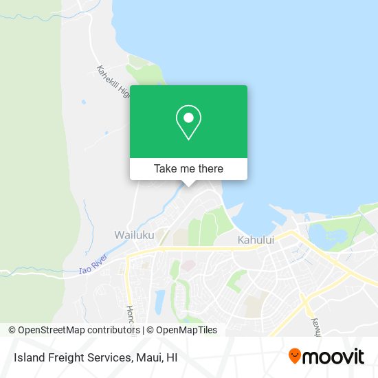 Mapa de Island Freight Services