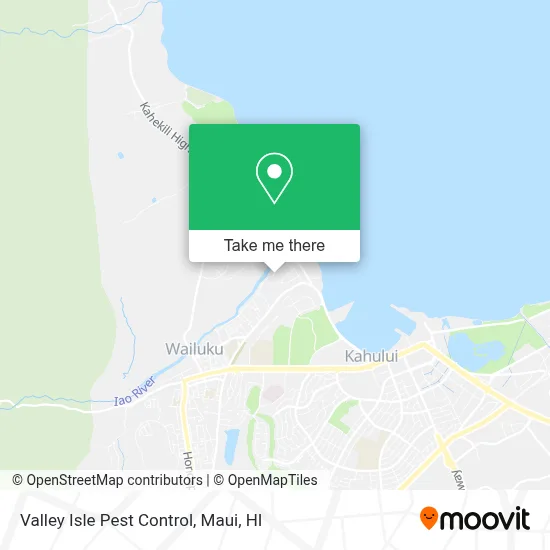 Valley Isle Pest Control map