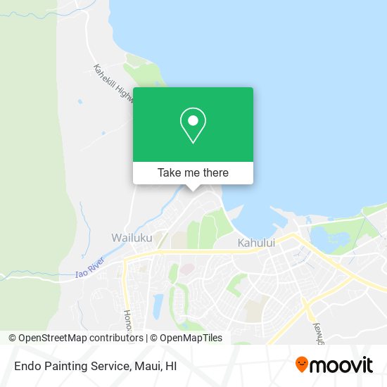 Endo Painting Service map