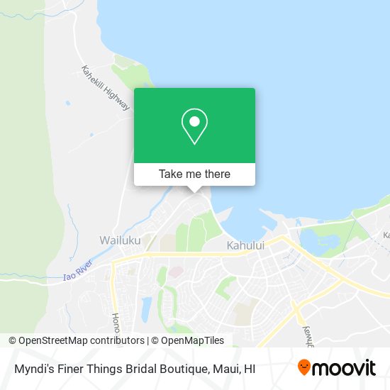 Myndi's Finer Things Bridal Boutique map