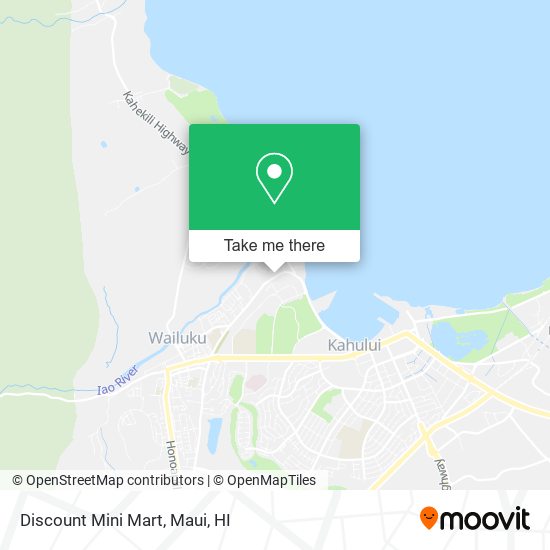 Mapa de Discount Mini Mart