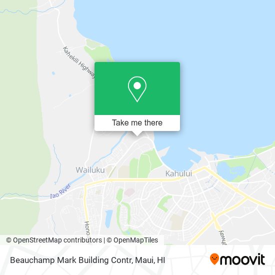 Beauchamp Mark Building Contr map